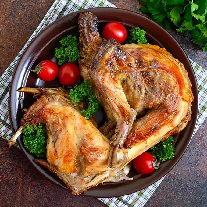 ミートガイ うさぎの丸 (約1kg) (毛処理済・皮なし) スペイン産 ホールラパン 兎肉 Skinless Whole Rabbit