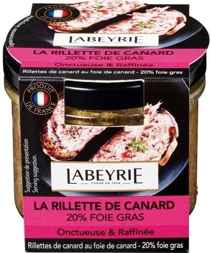 ラベリ カモ肉のリエット（フォアグラ入り）90g×9個