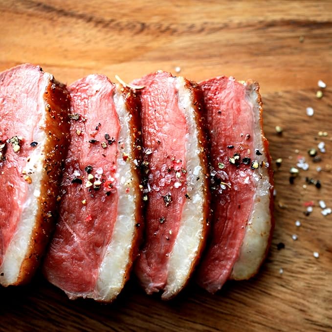 豊代 岩手県の田野畑村で育った鴨【岩手がも】【全飼育期間 抗生物質や合成抗菌剤は一切不使用】【豊代オリジナルレシピ付き】 (岩手がもロース 【300～350g×1個】)