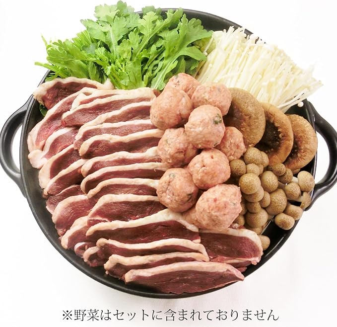 青森県産鴨鍋セット（3～4人前）国産鴨鍋 冷凍便 (1セット)