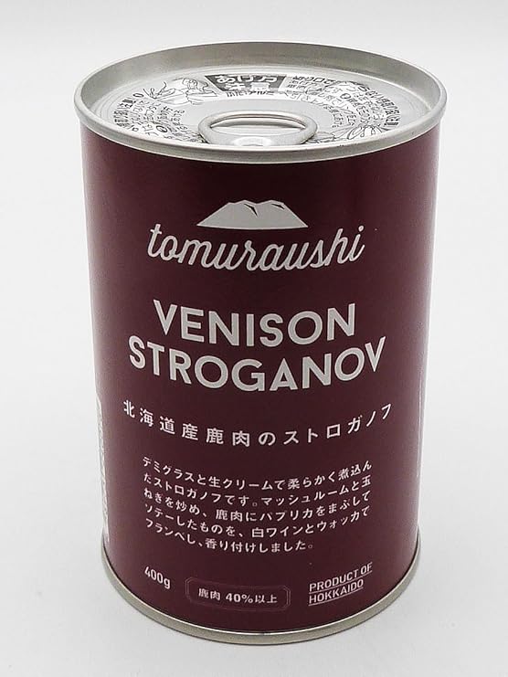 ドリーム ヒル・トムラウシ 北海道産鹿肉のストロガノフ 200g缶